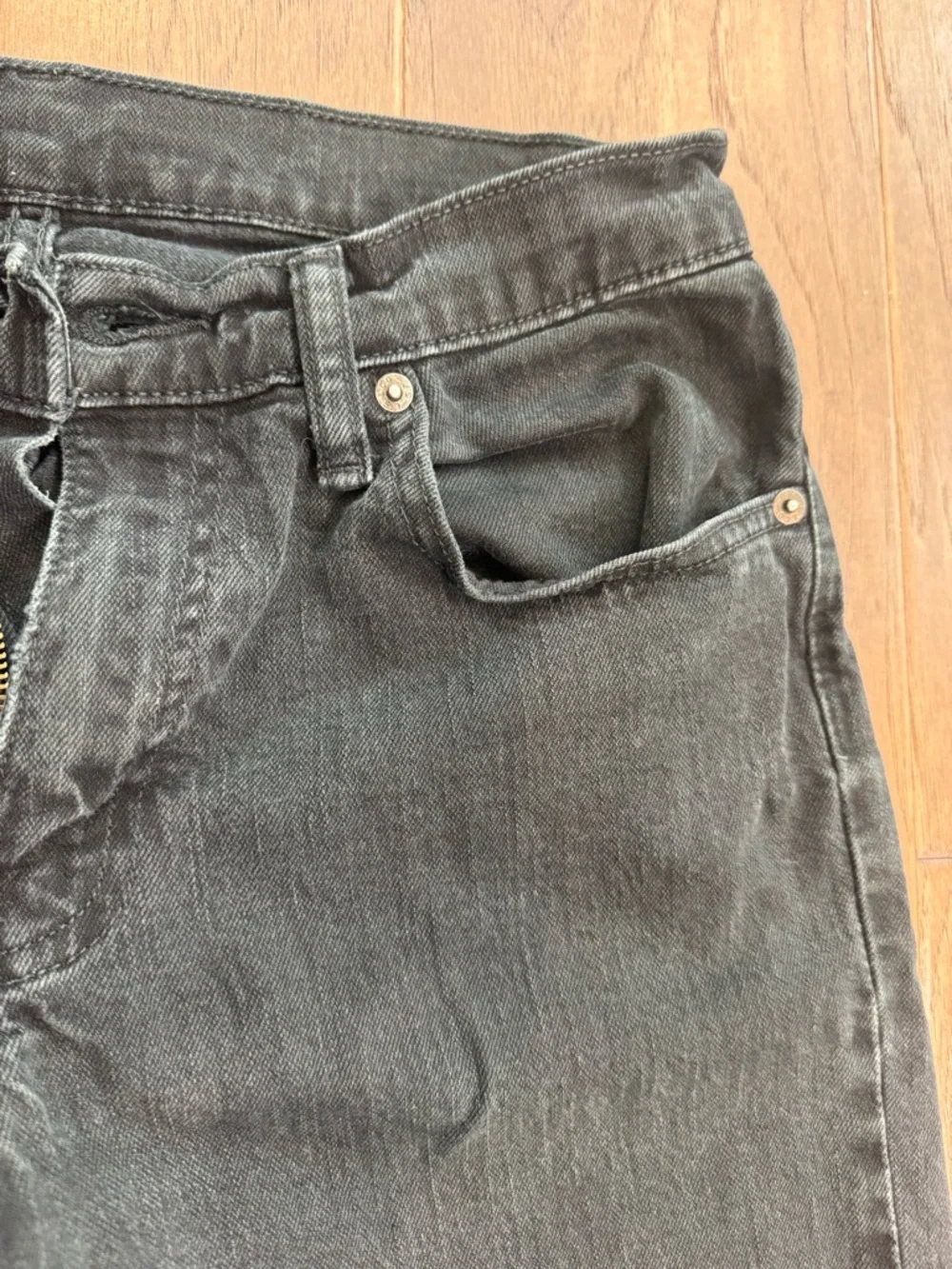 Levi's Men's Black Straight Leg Jeans 29/32